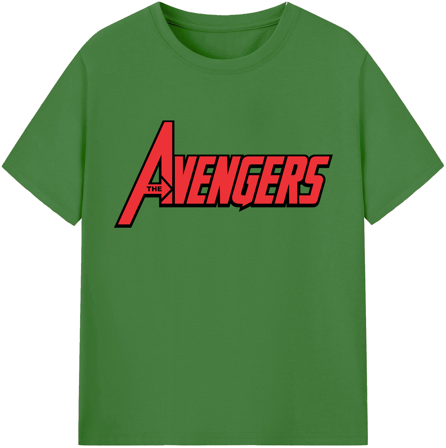 （画像用） アベンジャーズ The Avengers レディースカジュアルプリントTシャツ（綿100％）